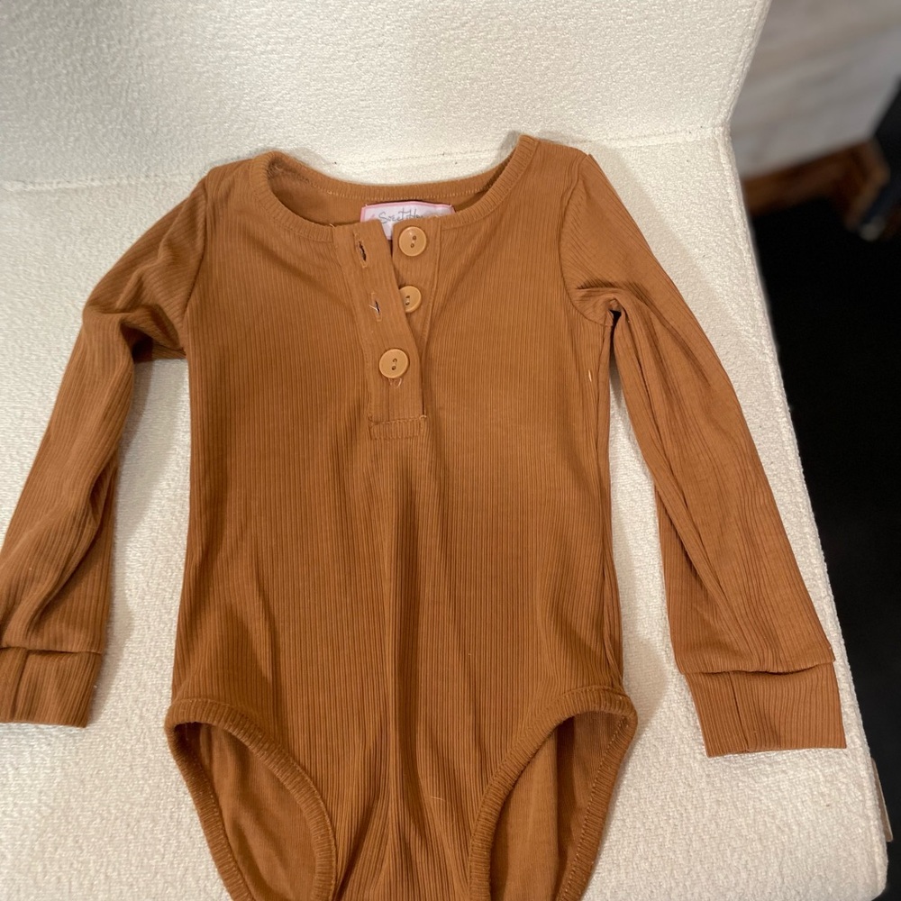 Sweet honey 18 month brown bodysuit